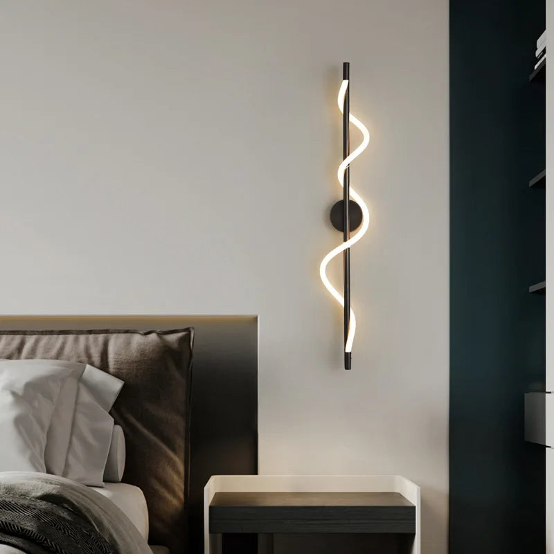 Modern Spiral LED Light