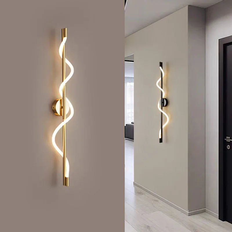 Modern Spiral LED Light
