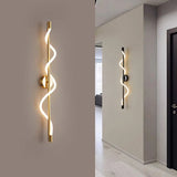 Modern Spiral LED Light