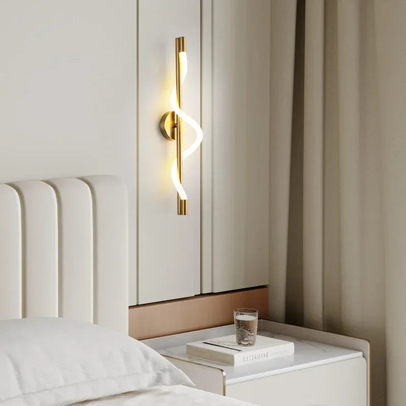Modern Spiral LED Light