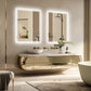 Luminous LED Framed Bathroom Mirror