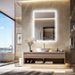 Luminous LED Framed Bathroom Mirror