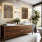 Luminous LED Framed Bathroom Mirror