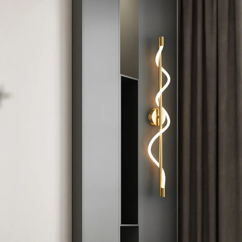 Modern Spiral LED Light